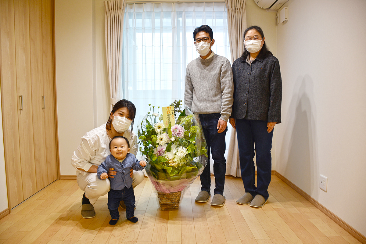 設計担当者さんのお陰で打ち合わせ時も引き渡し後の今も楽しいです
