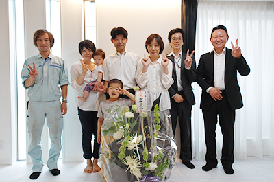 理想を実現できました。子供達がマイホームを考える時には是非、桝田工務店を推薦したいです