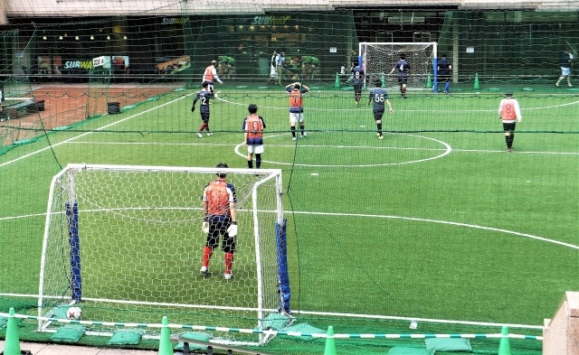 久々のフットサル